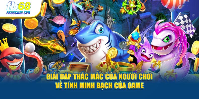 Giải đáp thắc mắc của người chơi về tính minh bạch của game