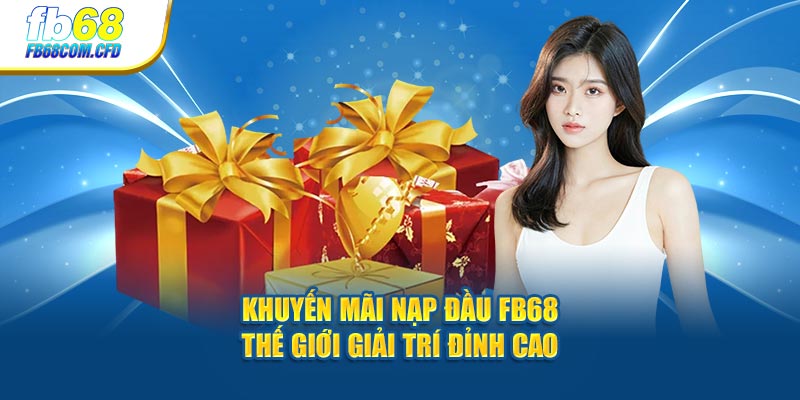 Khuyến Mãi Nạp Đầu FB68 - Thiên Đường Giải Trí Đỉnh Cao