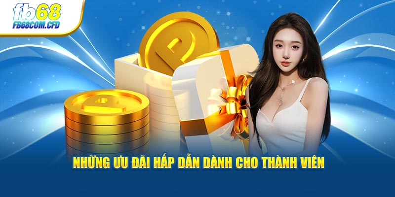 Những ưu đãi hấp dẫn dành cho thành viên đặc biệt